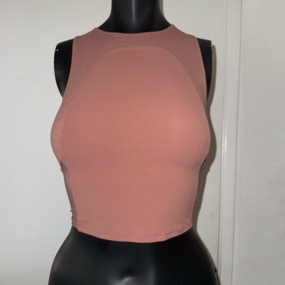 Lululemon Athletica Mauve Crop Top